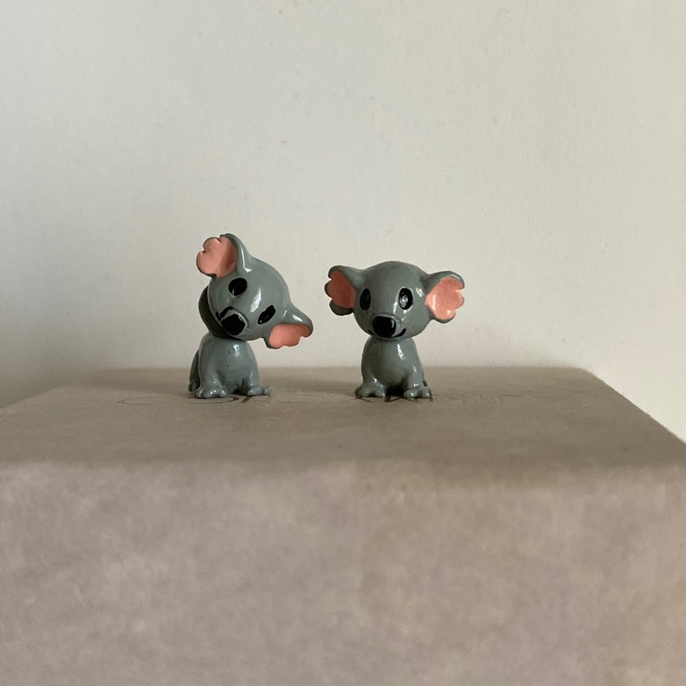 Koala earrings